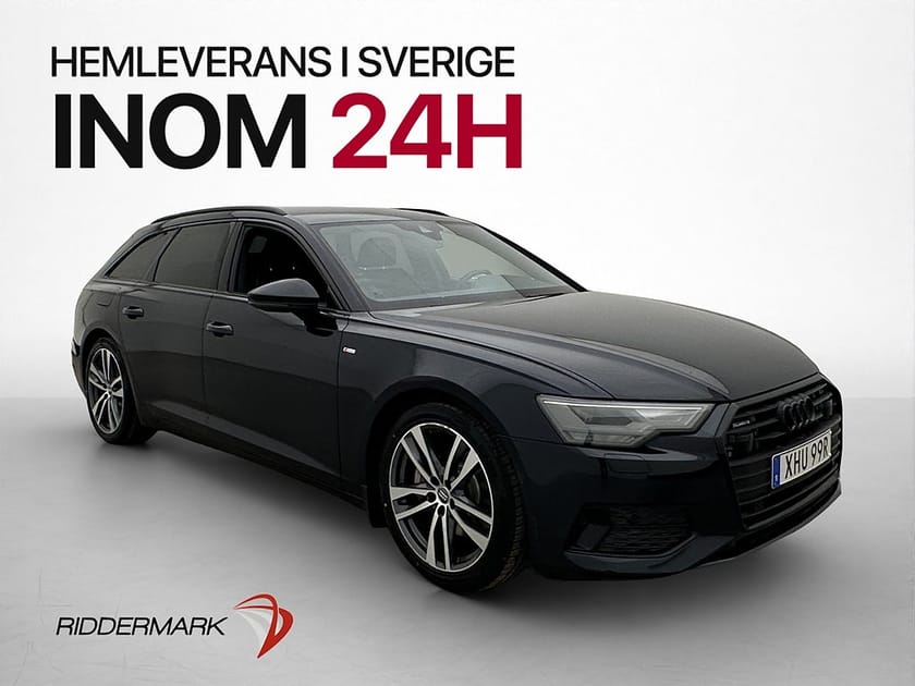 Bild 1 av Audi A6 Avant 45 TFSI quattro Q 245hk S-Line Värmare Drag Navi Rattvärme