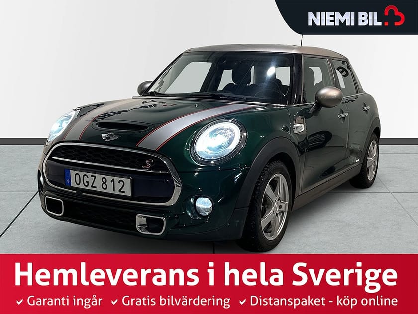 Bild 1 av MINI Cooper S 5-dörrars Chili Seven Mvärm Psens S/V-hjul