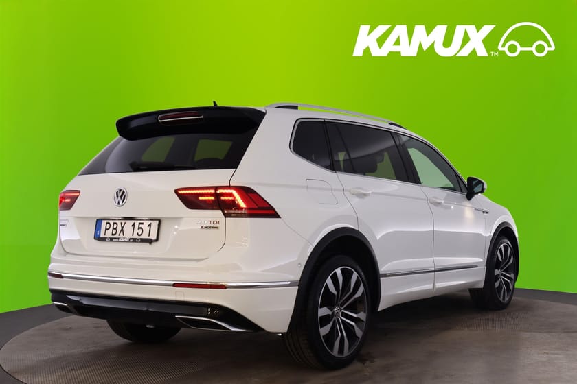 Bild 4 av Volkswagen Tiguan Allspace 5-sätes 2.0 TDI 4M 240hk GTS R-Line  Drag Cockpit Värm B-Kam Läder CarPlay Dynaudio