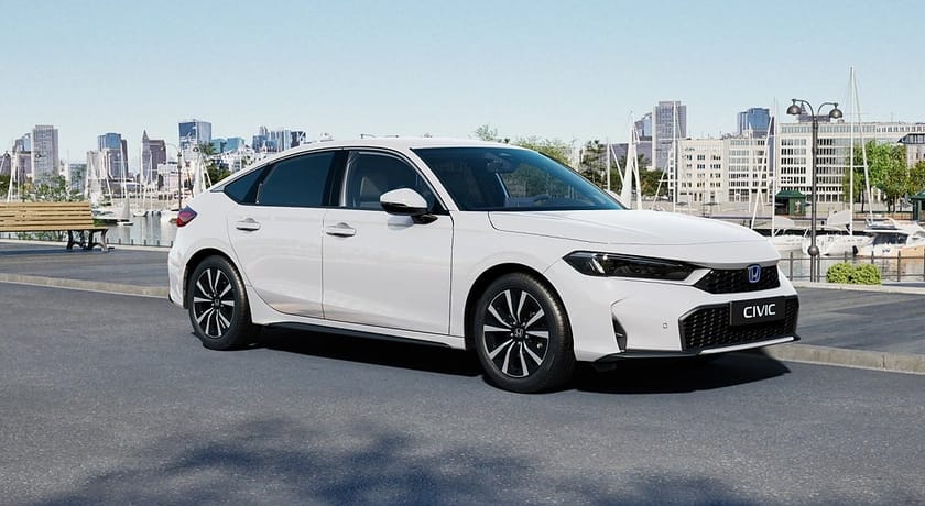Bild 3 av Honda Civic e:HEV Elegance FullHybrid | Lager | 8 År garanti