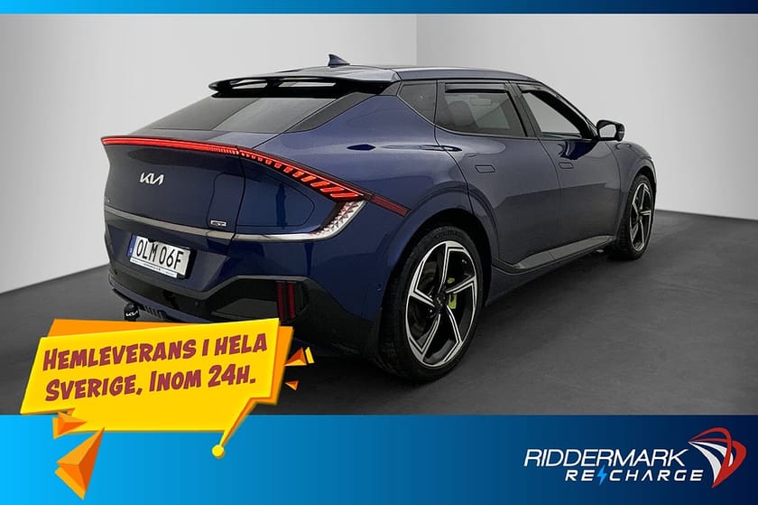 Bild 5 av Kia EV6 GT 585hk Cockpit 360° HuD Navi Drag T-Lucka Meridian