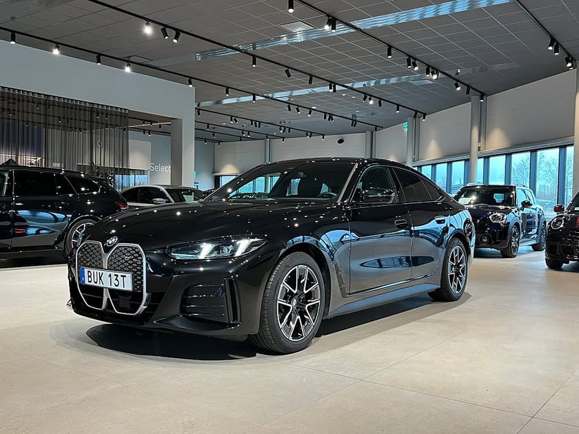 Bild 1 av BMW i4 eDrive40 Gran Coupé M Sport Adapt Farthållare Rattvärme Drag 4,95%