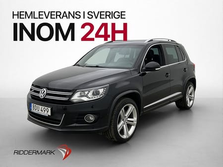 Volkswagen Tiguan 2.0 TDI R-Line Värm Kamera Pano Skinn Drag