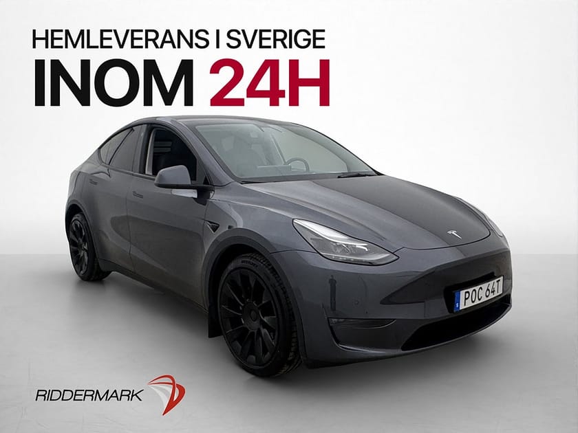 Bild 1 av Tesla Model Y Long Range AWD Autopilot MOMS Svensksåld