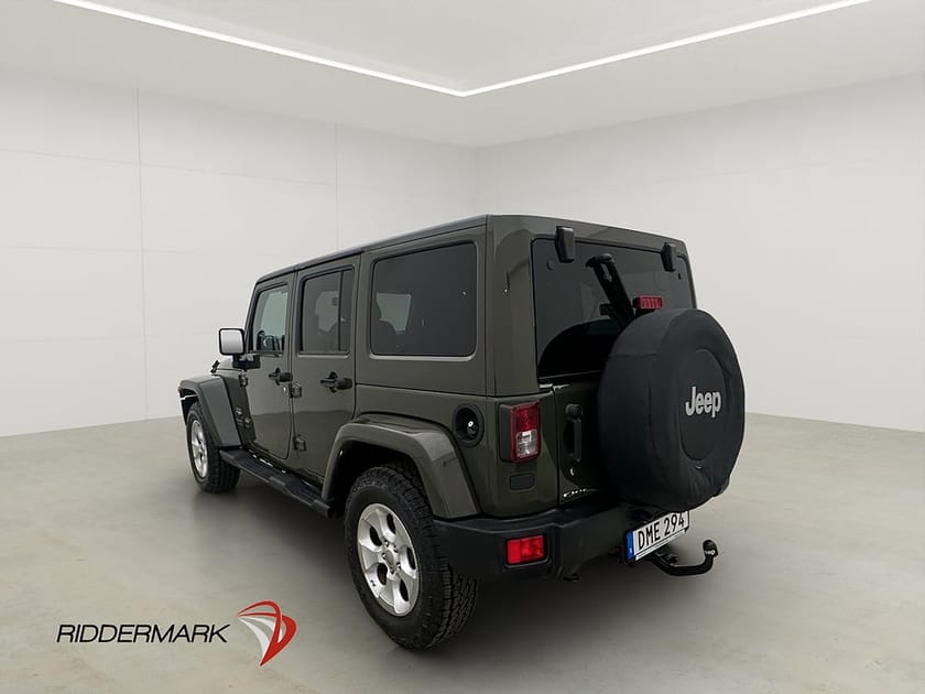 Bild 5 av Jeep Wrangler Unlimited 2.8 4WD 200hk Sahara Dragkrok Navi Skinn