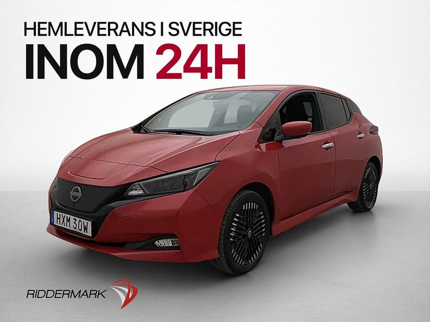 Bild 1 av Nissan Leaf e+ 217hk 360° Navi Moms Rattvärme Carplay