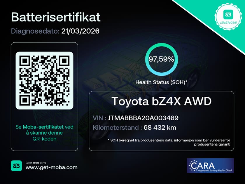 Bilde 2 av Toyota bZ4X AWD Active Tech