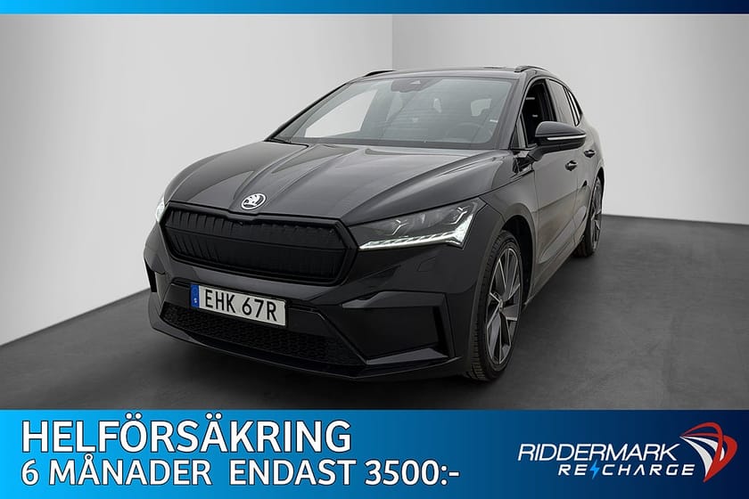 Bild 1 av Škoda Enyaq iV 80 Skoda Sportline Värmepump 360° CarPlay Drag MOMS
