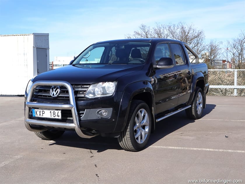 Bild 1 av Volkswagen Amarok DoubleCab 2.8t 2.0 TDI 4Motion Drag Värmare Navi Nyservad