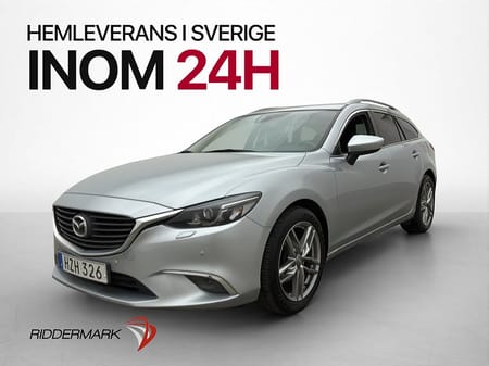 Mazda 6 Wagon 2.2 SKYACTIV-D AWD 150hk Navi P-Sensorer BLIS