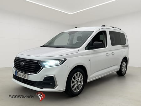 Ford Tourneo Connect Värmare Drag B-Kam 5-Sits CARPLAY Moms