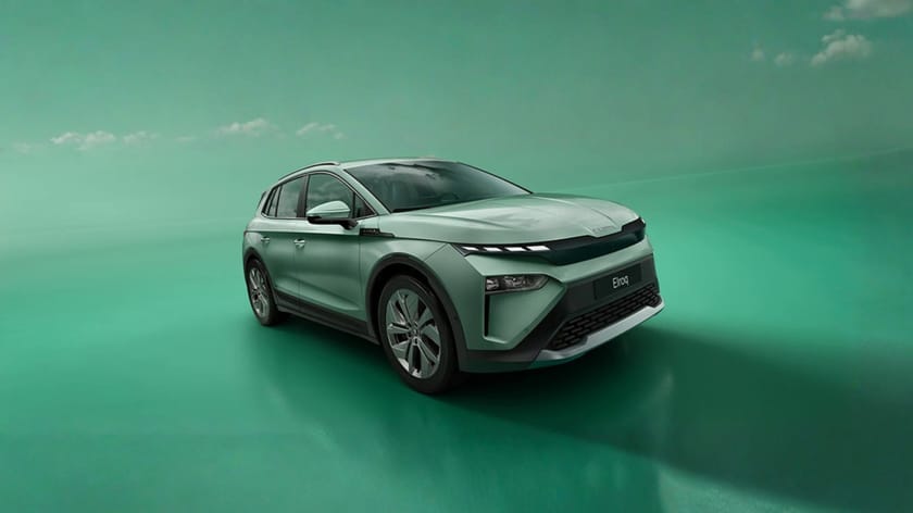 Skoda Elroq bakgrundsbild