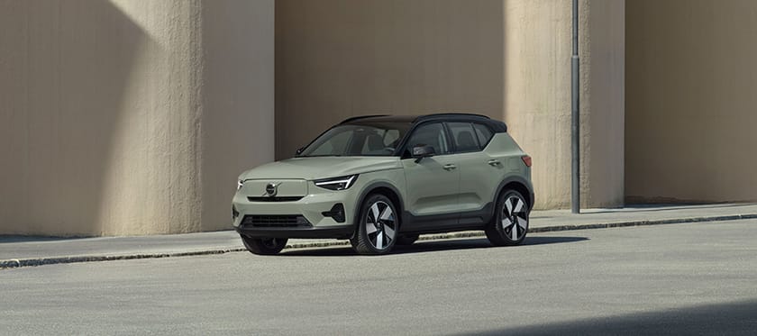 Volvo EC40 privatleasing från 4995 kr/mån bakgrundsbild