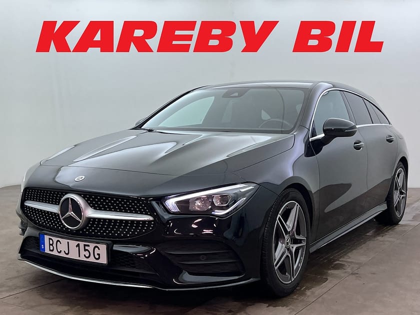 Bild 1 av Mercedes-Benz CLA 200 d Shooting Brake 200d SB 8G-DCT AMG Navi B-kamera Widescreen NYSERVAD
