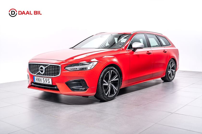 Bild 2 av Volvo V90 T4 190HK R-DESIGN DRAGKROK VÄRMARE NAVIGATOR
