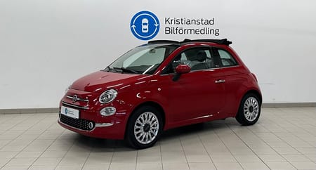 Fiat 500C 1.2 8V Lounge Cab, V-hjul