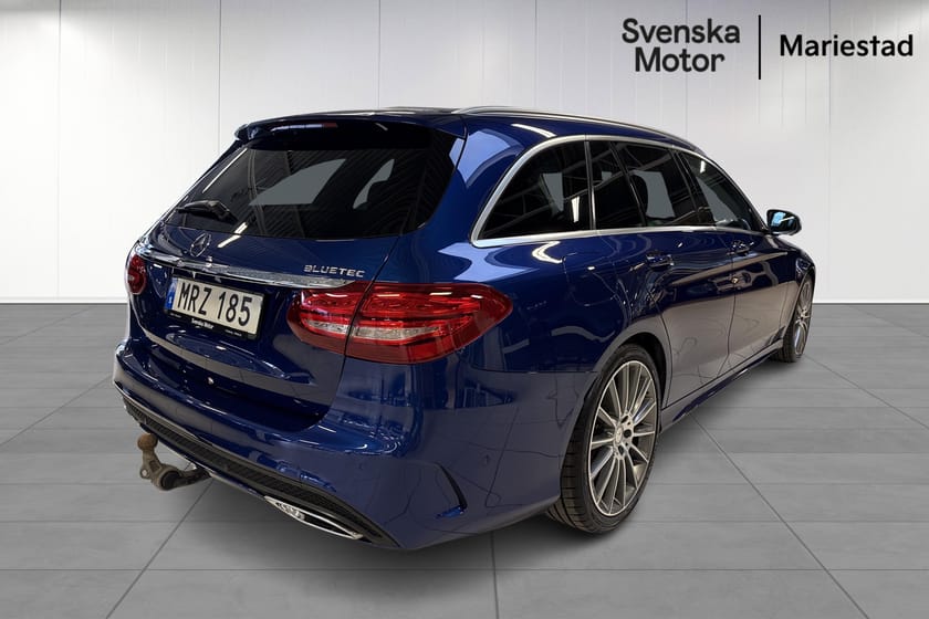 Bild 4 av Mercedes-Benz C 220 T d BlueTEC AUT AMG Line / Drag / GPS / Parkeringssensorer