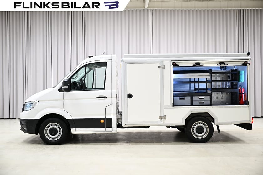 Bild 1 av Volkswagen Crafter Chassi 177HK Servicebil|Inredd|EnÄgare|Moms|SeUtr!