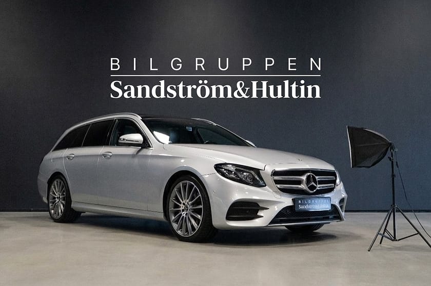 Bild 1 av Mercedes-Benz E 220 T d AMG 194hk