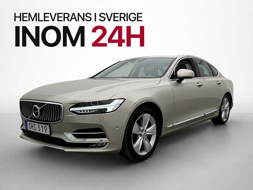 Bild 3 av Volvo S90 T6 AWD Inscription VOC Värmare 360° B&W HUD 4-Zon