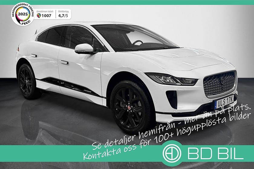 Bild 1 av Jaguar I-Pace EV320 AWD LÅGA MIL EN BRUKARE