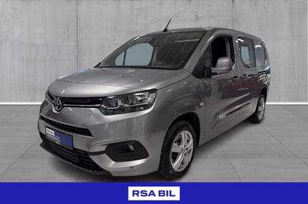 Toyota ProAce City Comfort L2 1,5L 131HK, Hengerfeste, nylig EU/Service