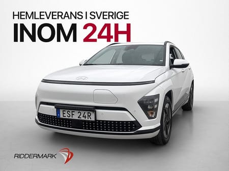 Hyundai Kona Electric Long Range Essential Värm Kamera MOMS
