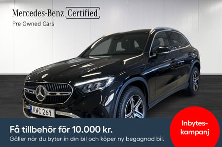 Mercedes-Benz GLC 300 d e 4MATIC S-VHjul/Distronic/Dragkrok/Värmare/rattvärme