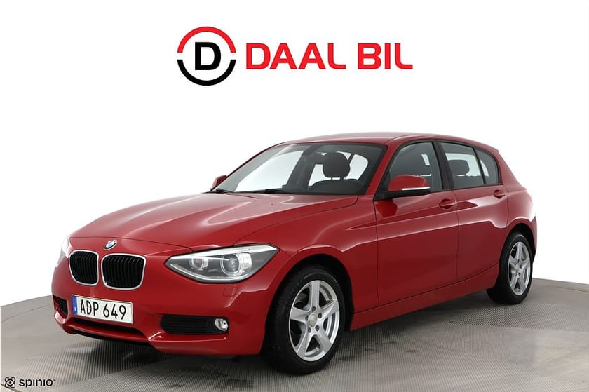 Bild 1 av BMW 118d 5-DÖRRARS AUTOMAT BLUETOOTH P-SENS FARTHÅLLARE