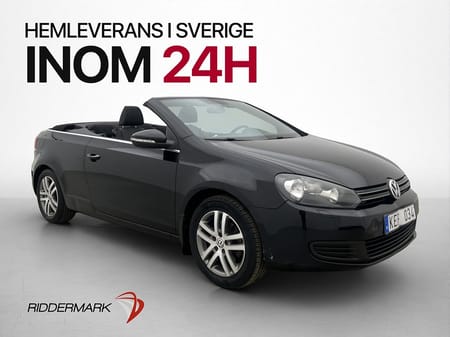Volkswagen Golf Cabriolet 1.4 TSI 122hk Farthållare 2-BRUK