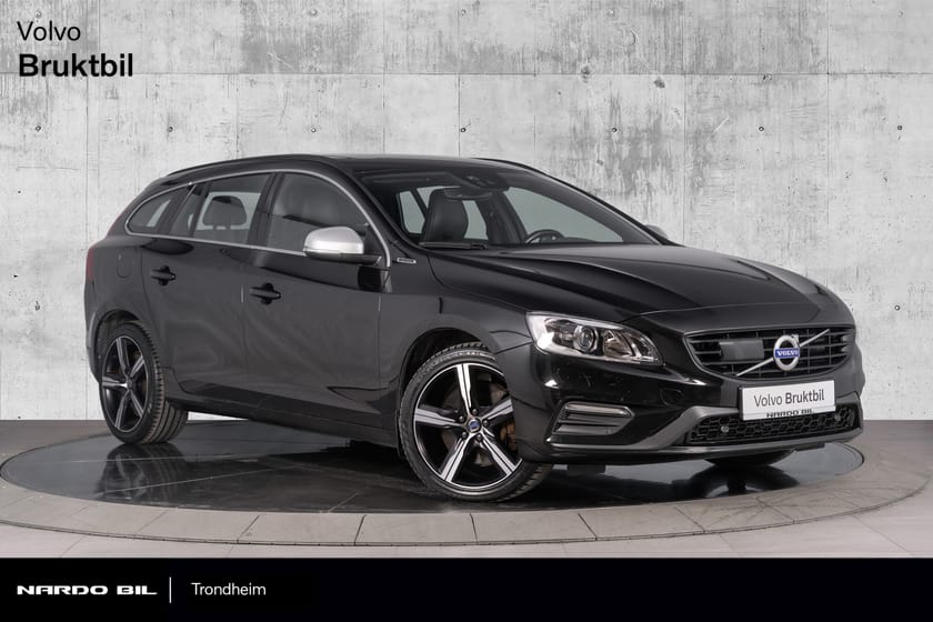 Bilde 1 av Volvo V60 D5 AWD R-Design. Krok/Adaptiv cc/Oppv.ratt/Aktive lys
