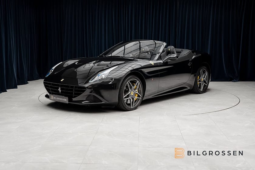 Bild 1 av Ferrari California T 3.9 V8 DCT 560hk NeroDaytona Kolfiber