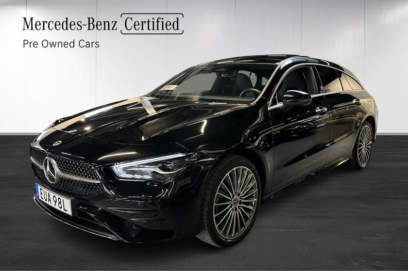 Bild 1 av Mercedes-Benz CLA 250 e Shooting Brake AMG Panorama Nightpackage Distronic Moms