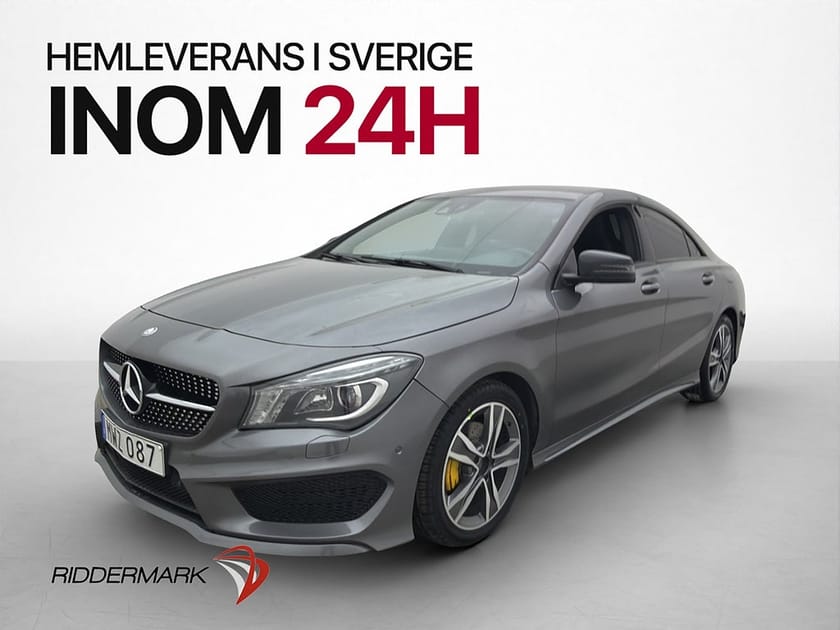 Bild 3 av Mercedes-Benz CLA 200 d 136hk AMG Kamera Halvskinn Bluetooth