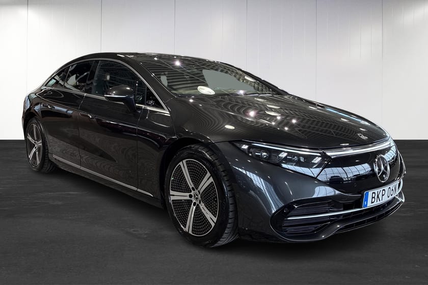 Bild 2 av Mercedes-Benz EQS 450+ | Luftfjädring | Bakaxelstyrning |