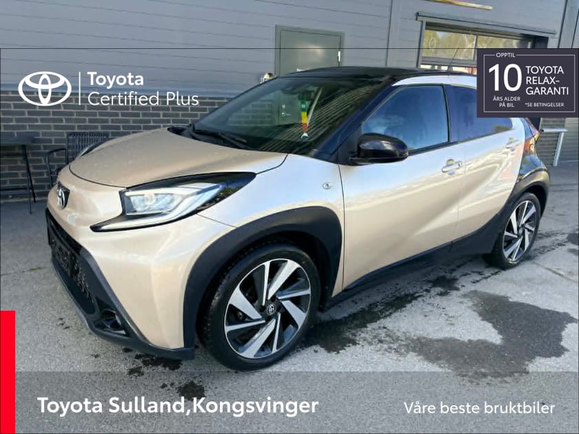 Bilde 1 av Toyota Aygo X Style Air I Kanvas tak I JBL I Lav km