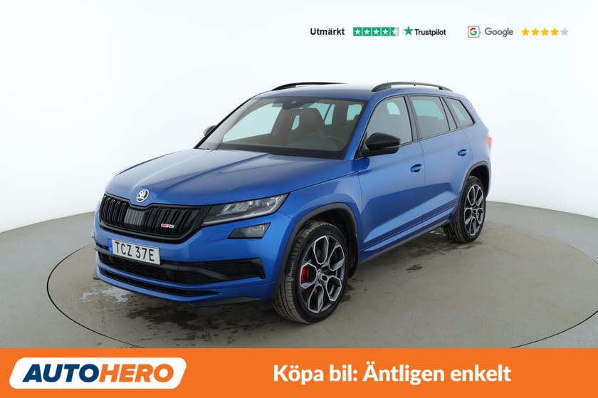 Bild 1 av Škoda Kodiaq RS 4x4 DSG Sequential / Cockpit, ACC, Värmare
