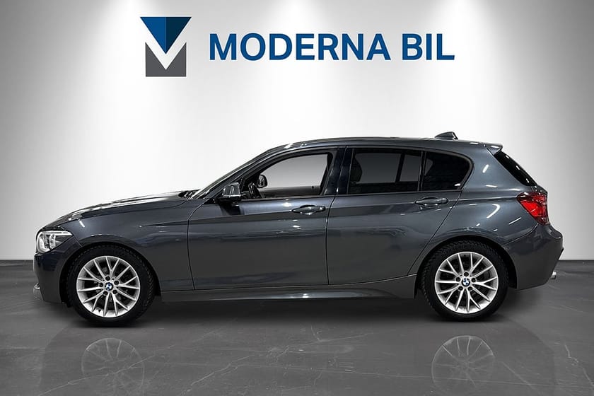 Bild 3 av BMW 120d 120 M-Sport Steptronic 184hk Helskinn PDC M-värm Nyservad