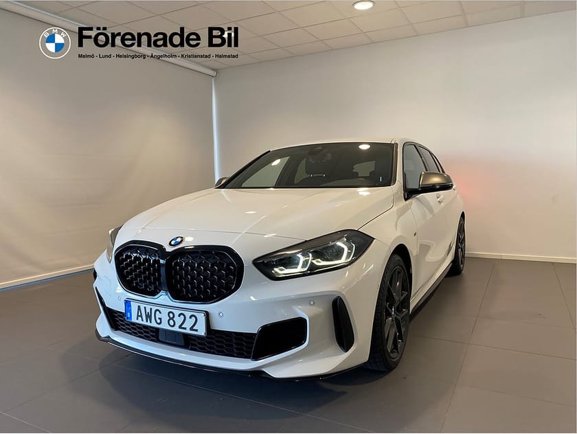 Bild 1 av BMW M135i xDrive 4,95% ränta M-Sport Pro Adaptiv Farthållare