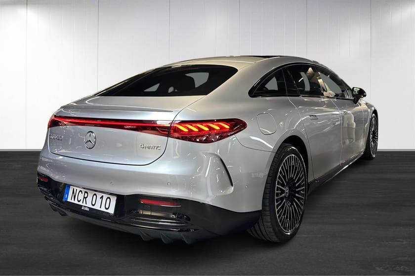 Bild 4 av Mercedes-Benz EQS 450 4MATIC AMG Panorama Airmatic 360° Moms