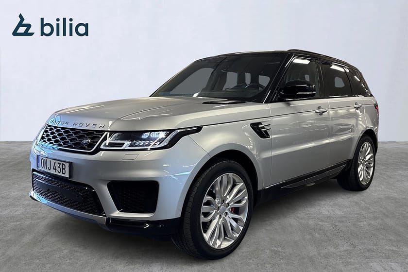 Bild 1 av Land Rover Range Rover Sport P400e PANORAMATAK luftfjädring