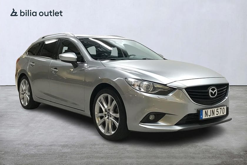 Bild 4 av Mazda 6 Wagon 2.2 Skyactiv-D 175hk Navi Läder P-Sensorer