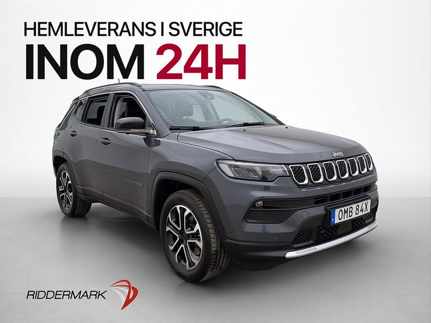 Bild 3 av Jeep Compass 4xe Plug-in 190hk Limited 360° Halvskinn Drag
