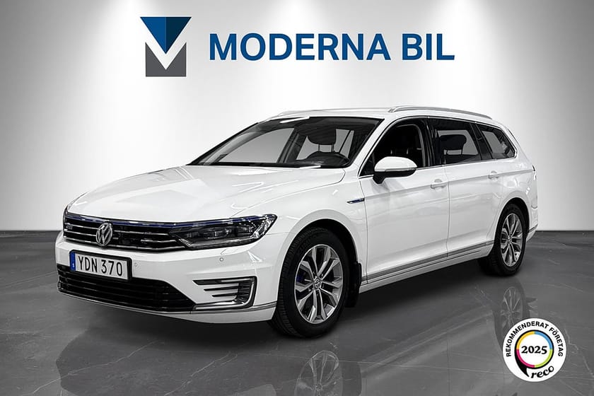 Bild 1 av Volkswagen Passat Variant GTE 1.4 TSI 218hk Dragkrok CarPlay Adaptiv Nyserv+Nybes