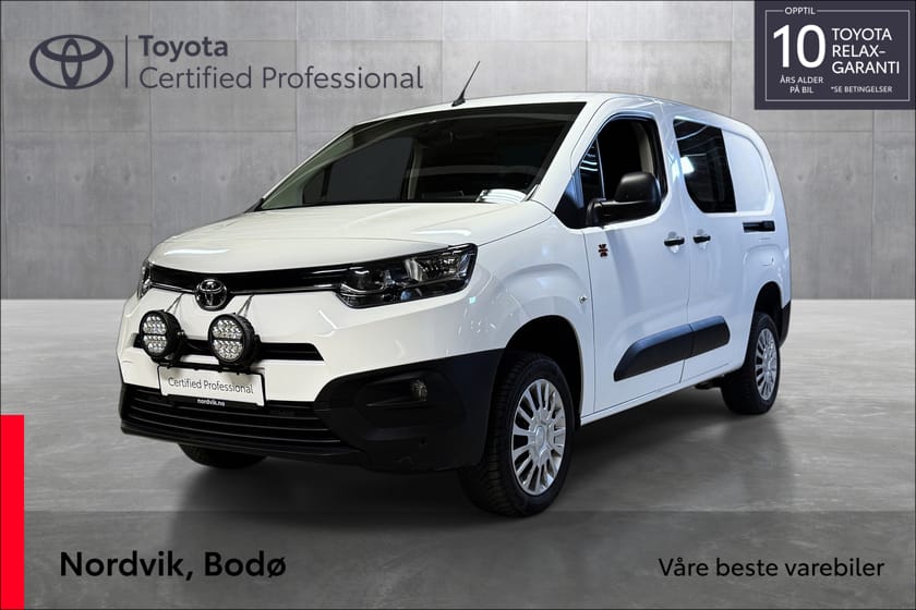 Bilde 1 av Toyota ProAce City L2 Lang 4x4 skyvedør begge sider | SmartCargo|