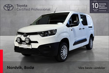 Toyota ProAce City L2 Lang 4x4 skyvedør begge sider | SmartCargo|