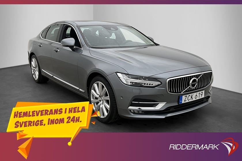 Bild 2 av Volvo S90 D4 AWD Inscription Värmare Pano Skinn Kamera BLIS