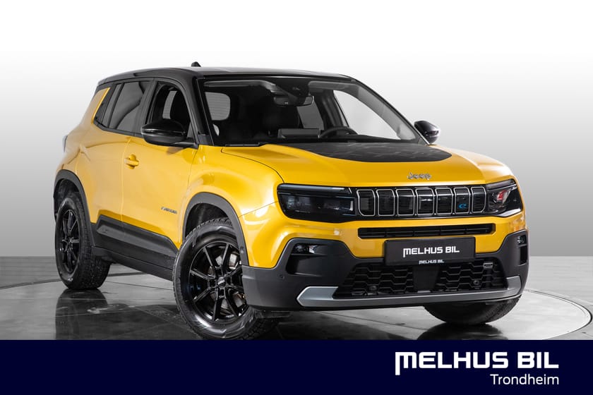 Bilde 1 av Jeep Avenger Electric Summit - Topputstyrt - kr 2.750 per mnd !