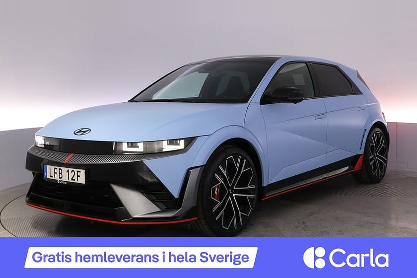 Bild 1 av Hyundai Ioniq 5 N Pano BOSE BLIS HeadUp 360 AdapFarth 4,99%