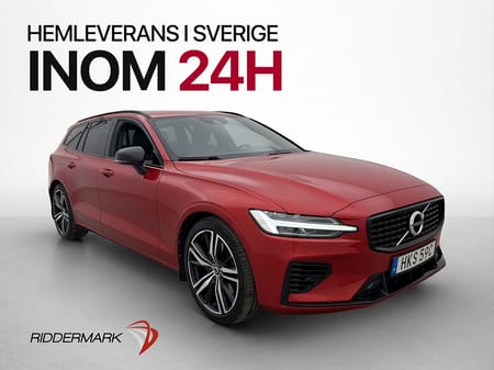 Volvo V60 Recharge T6 AWD R-Design Drag H/K Skinn Värmare